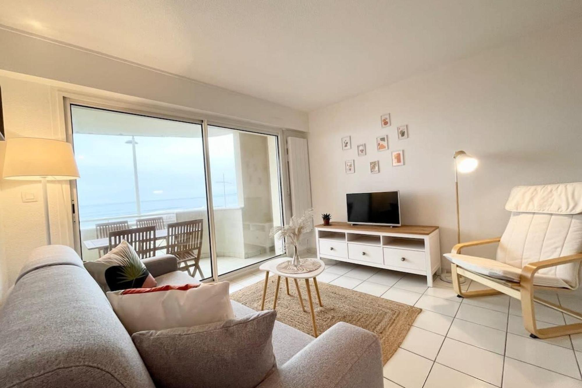 Splendide T2 Archi Cocooning Vue Mer 180 Ploemeur Exterior foto