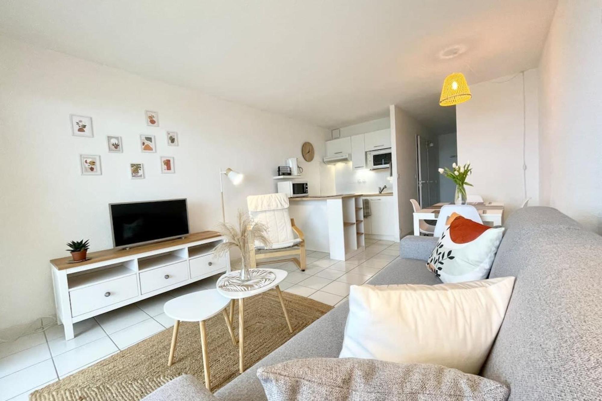 Splendide T2 Archi Cocooning Vue Mer 180 Ploemeur Exterior foto